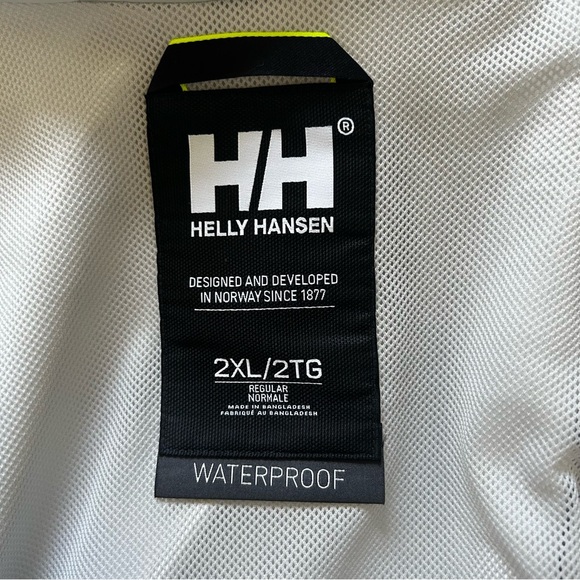 ✨SOLD✨Helly Hansen Mens Light Grey Lightweight Design Full Zip Jacket, NWT - Picture 6 of 9